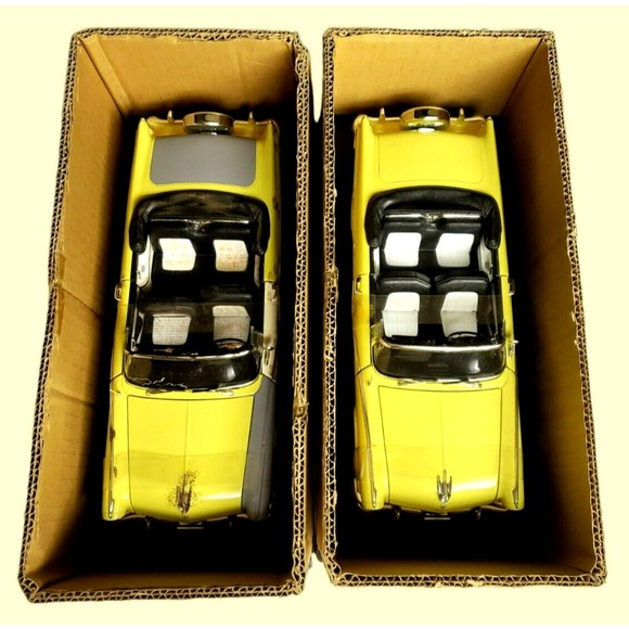 1956 FORD SUNLINER Restored & Unrestored Set Of 2 ERTL COLLECTIBLES 1/18 Diecast - Picture 10 of 12